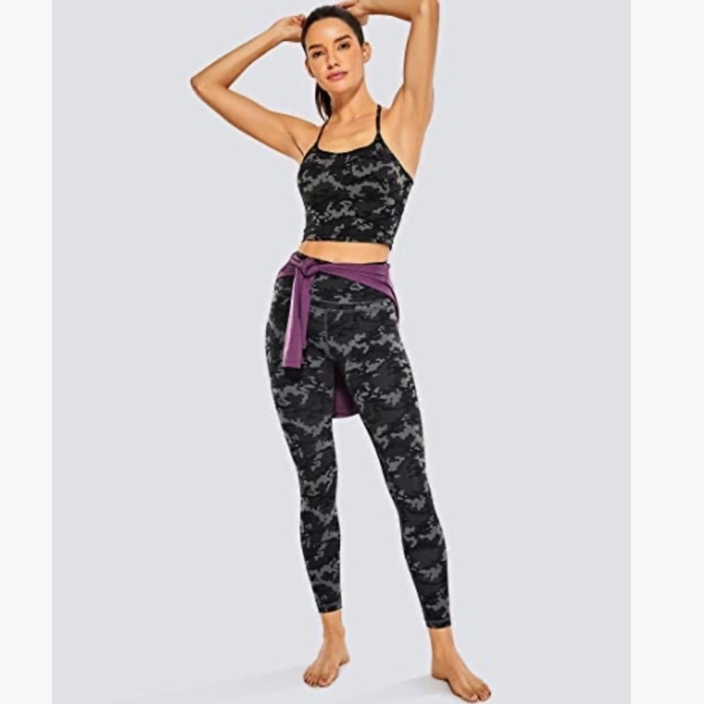 CRZ Small Yoga Active Core Camouflage Naked Feeling Leggings - Picture 14 of 15